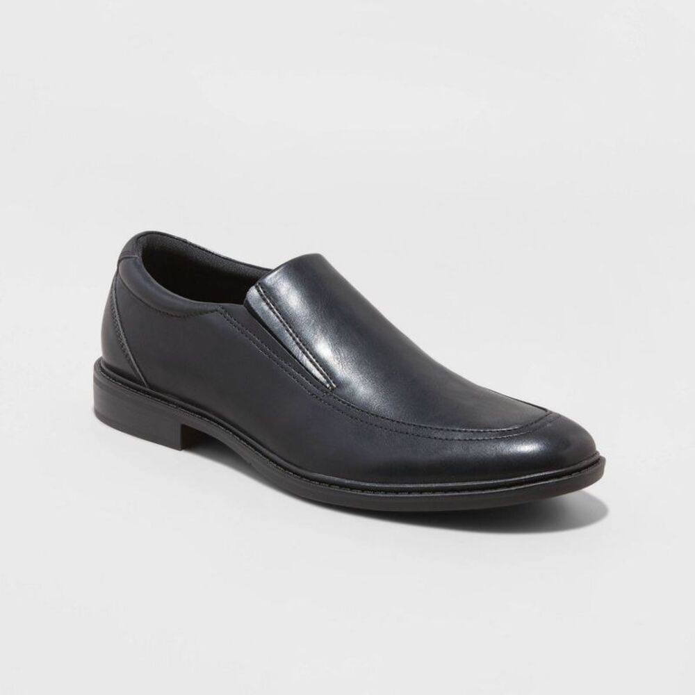 Open Box - Goodfellow & Co - Men's Toby Dress Shoes with Memory Foam Black